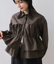 ビスチェドッキングシャツ/イージーケア