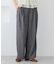 ツイード2タックワイドパンツ