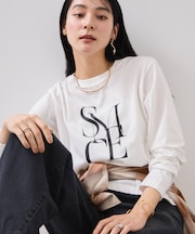 フォト＆ロゴアソートロングスリーブTシャツ