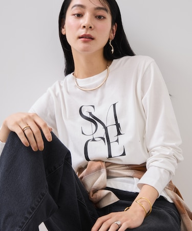 フォト＆ロゴアソートロングスリーブTシャツ