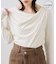 ドレープオフショルロンT/一部WEB限定カラー・イージーケア