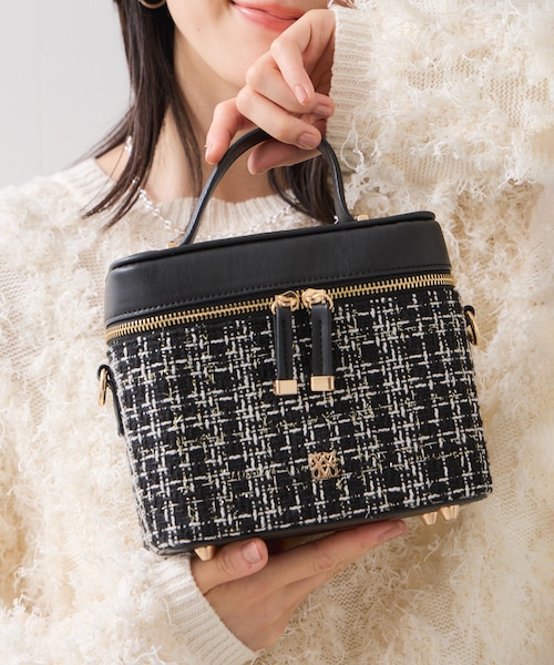 Arwen アルウェン キルトパールエンベリッシュドトップハンドル