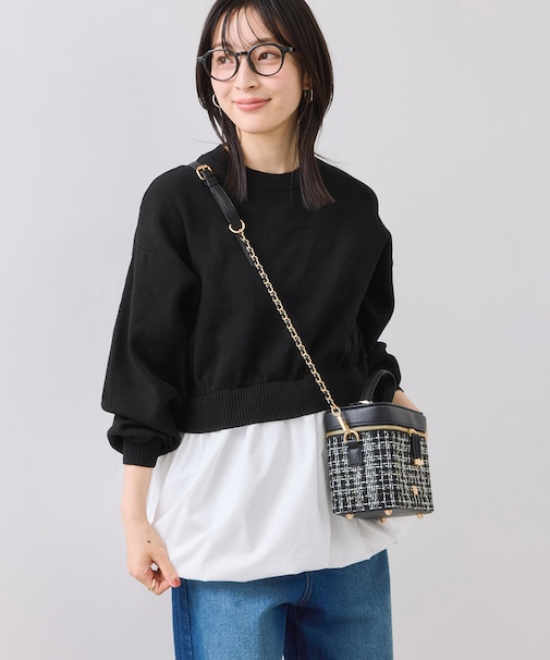 【WEB限定】シャツドッキングプルオーバー