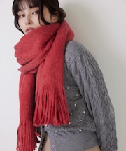 ミンクタッチもちもちストール