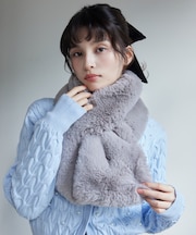 ボリュームフェイクファーティペット