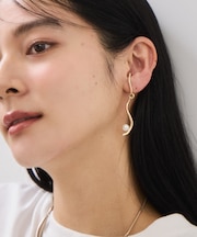 2WAYスウィングラインパールイヤーカフ