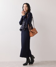 ビスチェセットニットワンピース