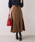エスカルゴ切替スエードライクスカート