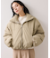 【WEB限定】軽くてあたたかいパディングショートボリュームダウンブルゾン