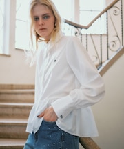 【POLO BCS】VIS別注ペプラムデザインシャツ