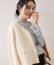 レースプチハイネックインナープルオーバー