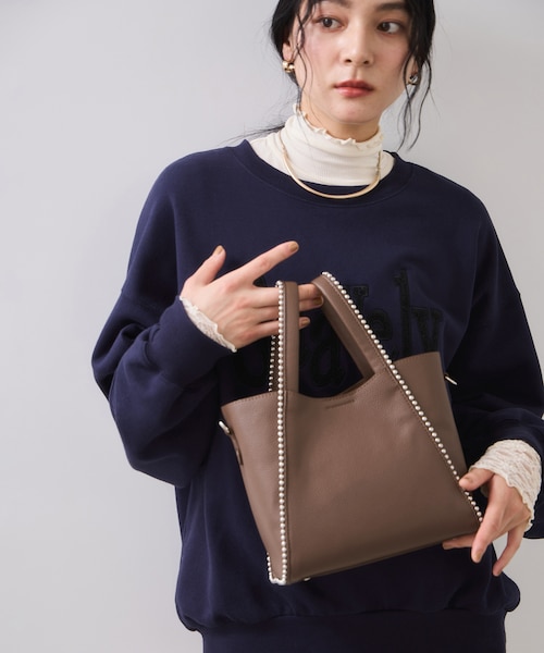 ボールチェーン2WAYトートバッグ｜ビスの通販｜&mall（アンドモール