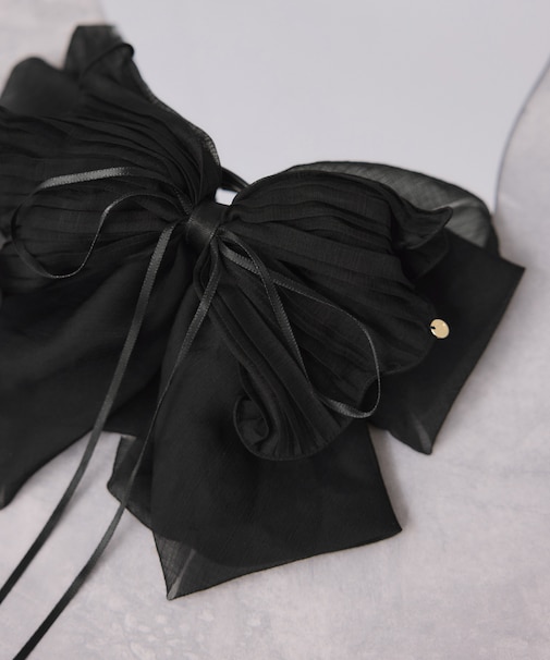 レイヤードリボンバンス