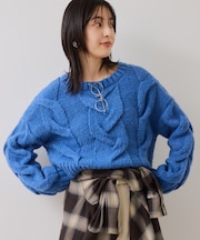 ケーブルコンパクトニット