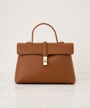 ひねり金具ワンハンドルバッグ/2WAY、軽量