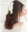 シフォンバンスヘアクリップ