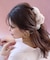 シフォンバンスヘアクリップ