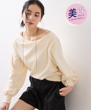 ドレープスウェットプルオーバー