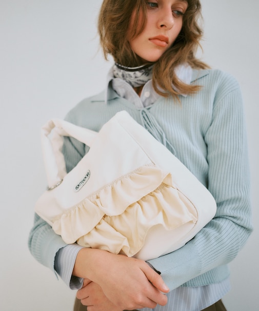 【OUTDOOR PRODUCTS】VIS別注2WAYフリルトートバッグ