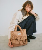 【OUTDOOR PRODUCTS】VIS別注2WAYフリルトートバッグ