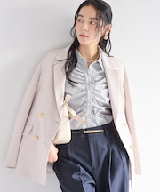 フロントギャザーシャツ