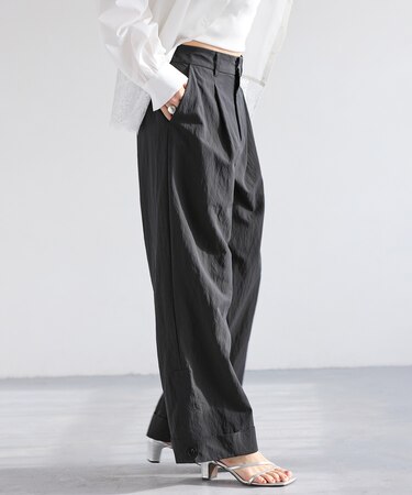 エアタンロールアップパンツ/イージーケア・防シワ