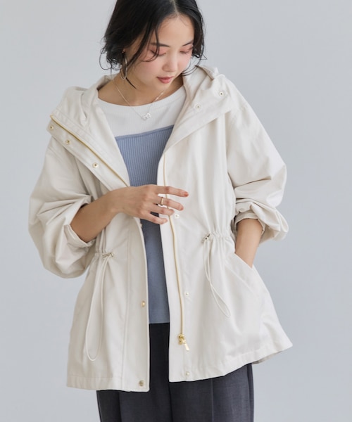 ウエストマークナイロンジャケット/スプリングマウンテンパーカー