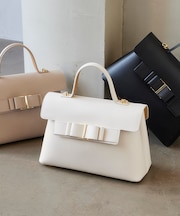 リボンベルトワンハンドルバッグ/軽量・2WAY