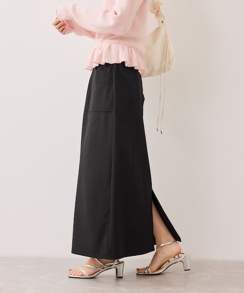 ストレッチIラインスカート