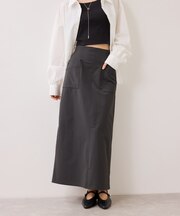 ストレッチIラインスカート