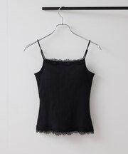 カップ付きレーステレコキャミソール