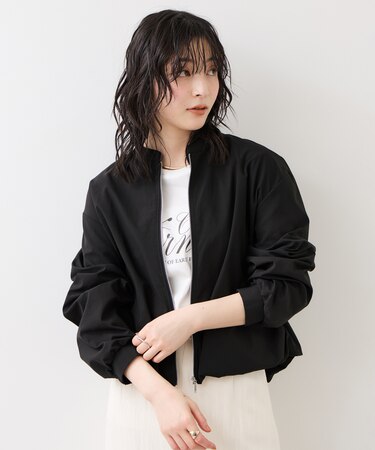 ボリュームバルーンブルゾン/UVケア・イージーケア