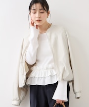 ボリュームバルーンブルゾン/UVケア・イージーケア