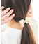 パールリボンヘアゴム