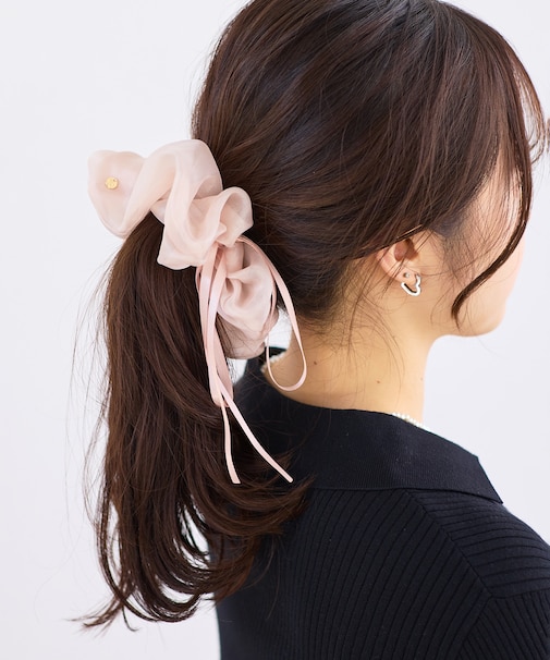 シフォンリボンシュシュ