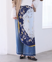 アソート柄スカーフ 90cm