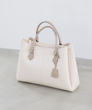 【COHINA×VIS】チャーム付き2WAYトートバッグ/A4対応・軽量