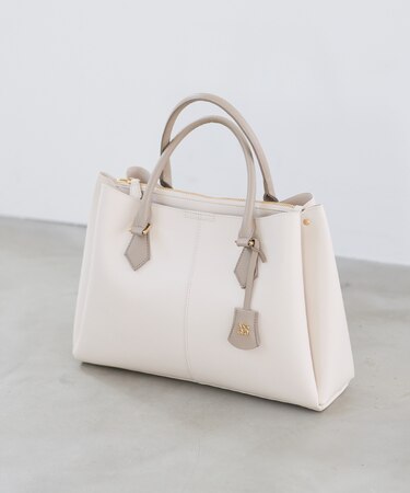 【COHINA×VIS】チャーム付き2WAYトートバッグ/A4対応・軽量