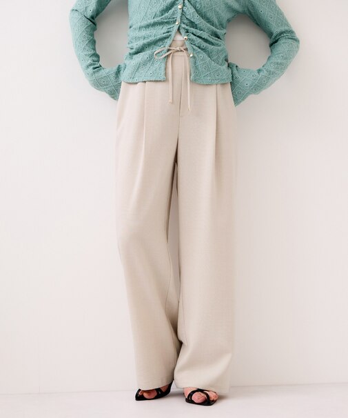 【WEB限定】美easyイージーパンツ/イージーケア・接触冷感