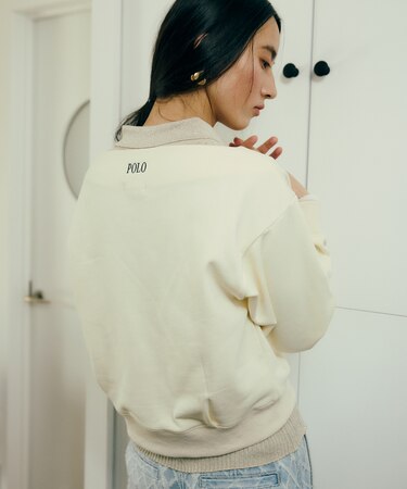 【POLO BCS】オフショルスウェットトップス/WEB限定カラー