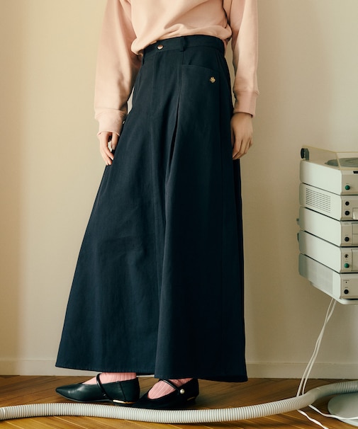 【POLO BCS】タックフレアスカート