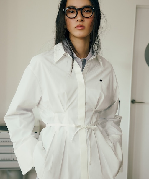 【POLO BCS】ベルト付きウエストタックシャツ/WEB限定カラー