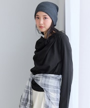 【WEB限定】長袖ドレープカットソー