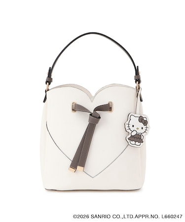 【HELLO KITTY×VIS】ハートカットバッグ