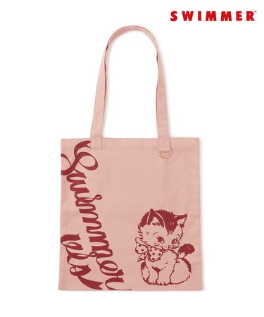 【SWIMMER×VIS】モチーフプリントトートバッグ/A4対応