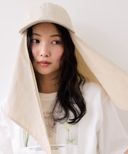 マイナス18℃ネックカバーつきUVキャップ/UVカット・遮熱