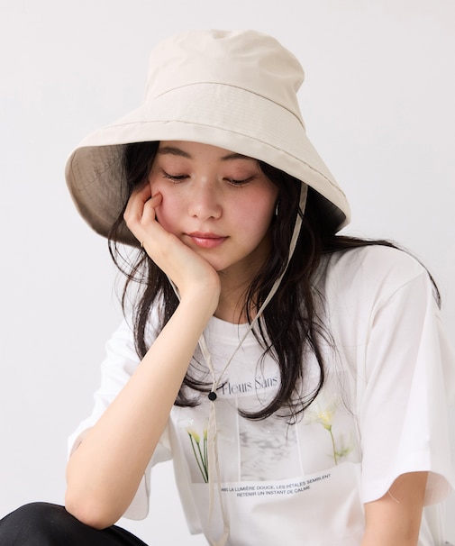 マイナス18℃ネックカバーつきUVハット/遮熱・UVカット・撥水