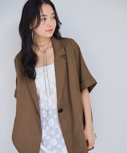 Light Airyシングルドルマンジャケット/UVケア・接触冷感・吸水速乾