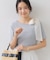 肩リボンTシャツ
