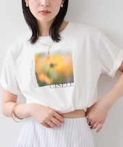 フォト＆ロゴアソートプリントTシャツ/接触冷感・汗染み防止